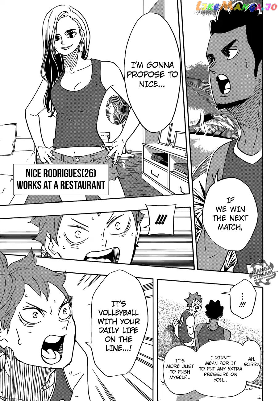Haikyuu!!, Chapter 375 image 08